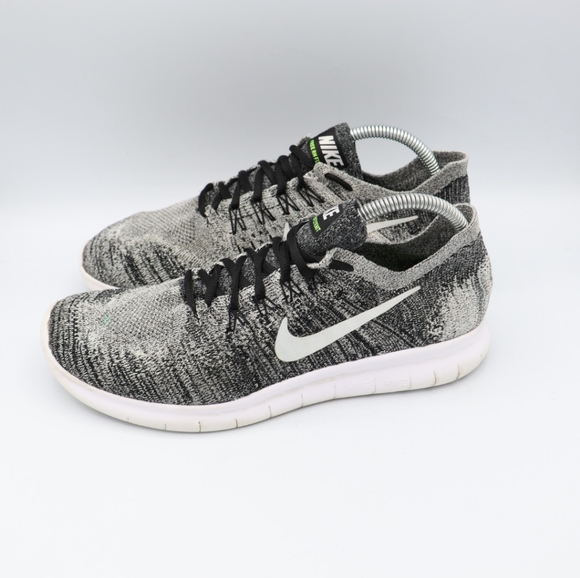 Nike Shoes | Nike Free Rn Flyknit Oreo Size | Poshmark